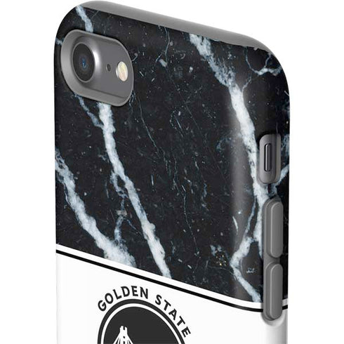 NBA Golden State Warriors Marble iPhone SE (2nd & 3rd Gen) Pro Case