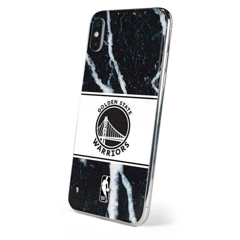 NBA Golden State Warriors Marble iPhone XS Max Skin