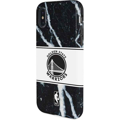 NBA Golden State Warriors Marble iPhone XS Pro Case