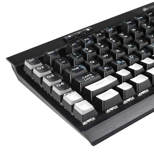 NBA Golden State Warriors Marble K95 RGB PLATINUM Mechanical Gaming Keyboard Skin