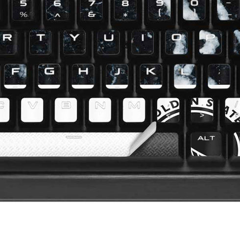 NBA Golden State Warriors Marble K95 RGB PLATINUM Mechanical Gaming Keyboard Skin