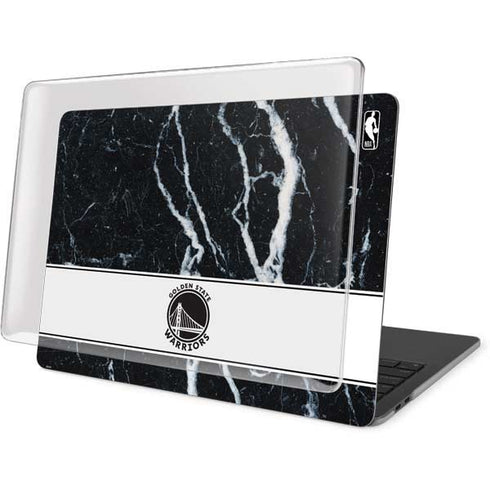 NBA Golden State Warriors Marble MacBook Pro 15in (2016-19) Case plus Skin