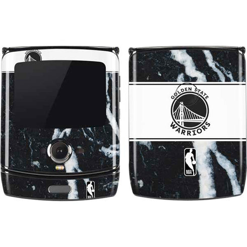 NBA Golden State Warriors Marble Motorola RAZR Skin
