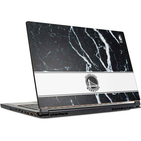NBA Golden State Warriors Marble MSI GS65 Stealth Laptop Skin