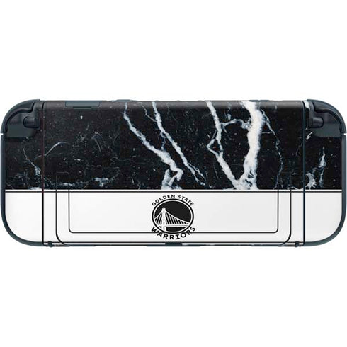NBA Golden State Warriors Marble Nintendo Switch 2 (2025) with Joy-Con Skin