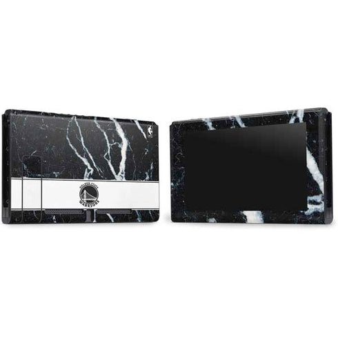 NBA Golden State Warriors Marble Nintendo Switch Bundle Skin