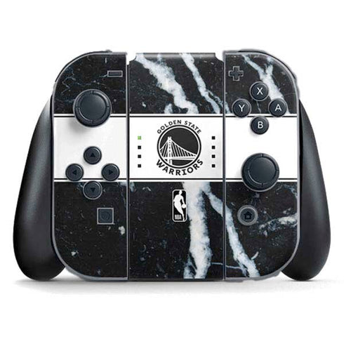 NBA Golden State Warriors Marble Nintendo Skins