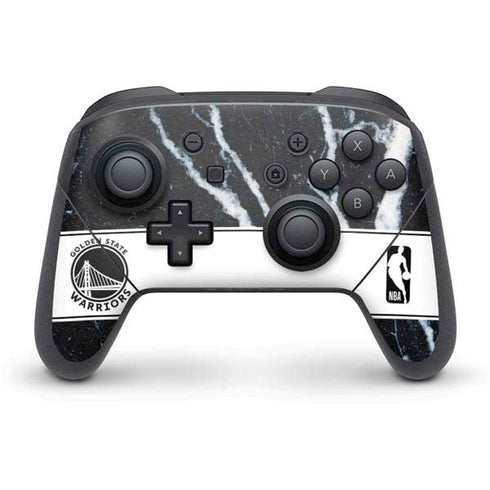 NBA Golden State Warriors Marble Nintendo Skins