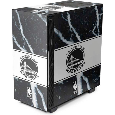 NBA Golden State Warriors Marble NZXT H510 Compact ATX Mid-Tower Case Skin