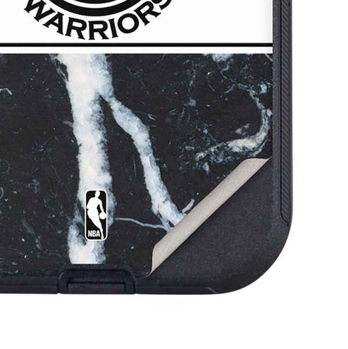 NBA Golden State Warriors Marble Otterbox Defender iPhone Skin