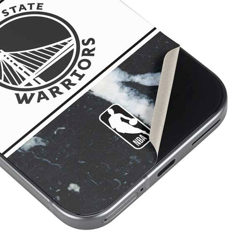 NBA Golden State Warriors Marble Google Pixel 9 Skin