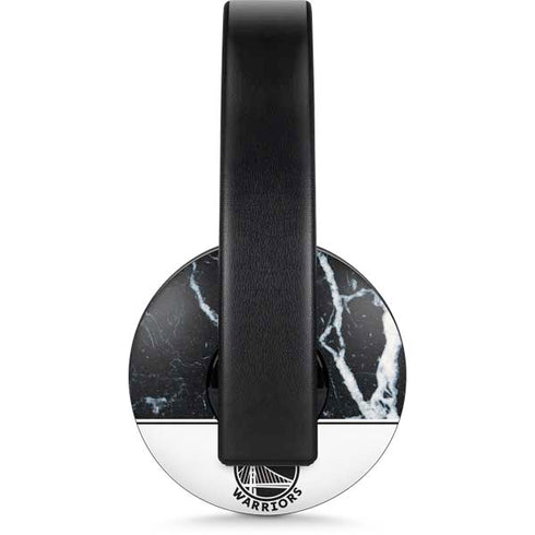 NBA Golden State Warriors Marble PlayStation 4 Gold Wireless Headset Skin