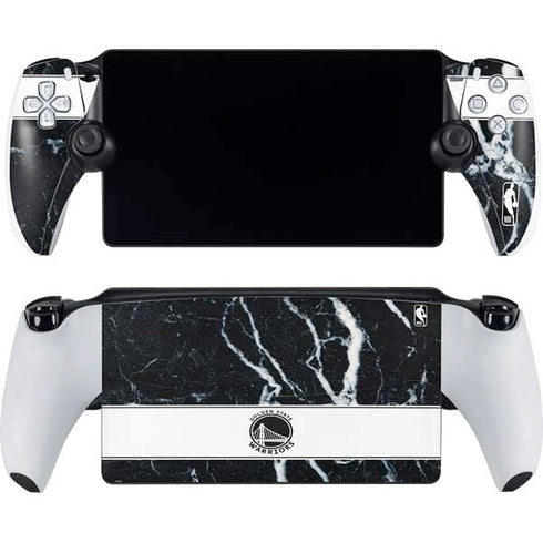 NBA Golden State Warriors Marble PlayStation Portal Remote Player Skin
