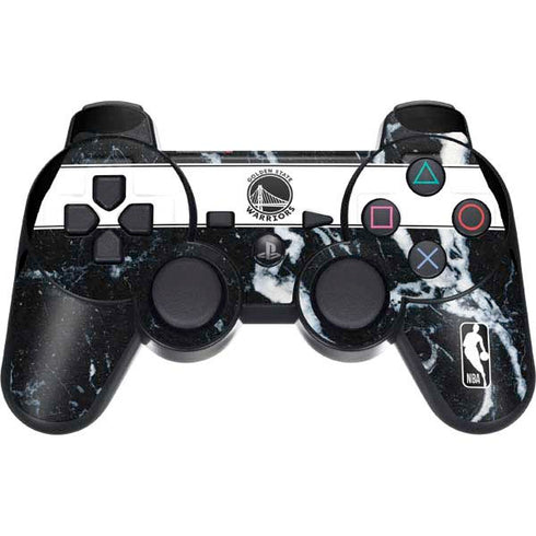 NBA Golden State Warriors Marble PS3 Dual Shock wireless controller Skin