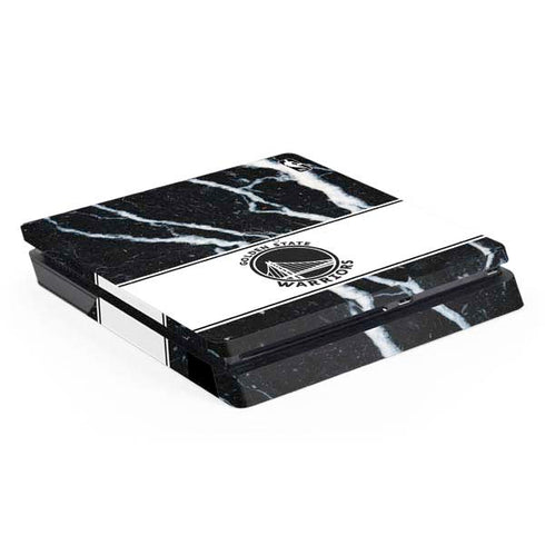 NBA Golden State Warriors Marble PS4 Slim Skin