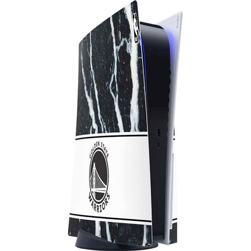 NBA Golden State Warriors Marble PlayStation PS5 Skins