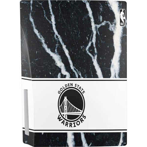 NBA Golden State Warriors Marble PS5 Console Skin