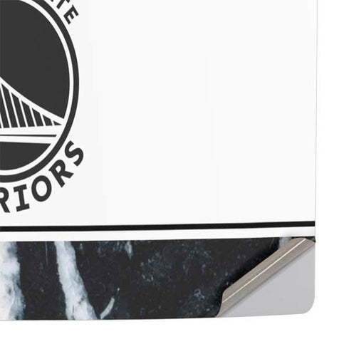 NBA Golden State Warriors Marble PS5 Console Skin