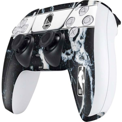 NBA Golden State Warriors Marble PS5 Controller Skin