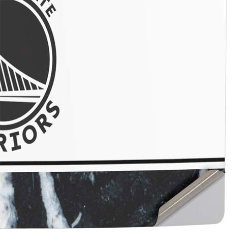 NBA Golden State Warriors Marble PS5 Pro Console Skin