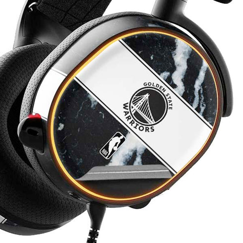 NBA Golden State Warriors Marble SteelSeries Arctis 3 Skin
