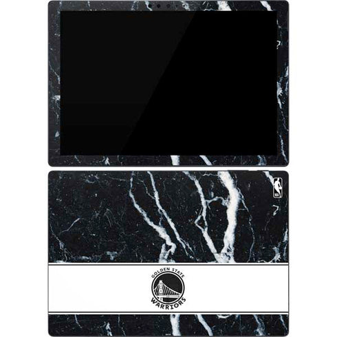 NBA Golden State Warriors Marble Surface Pro 7 Skin
