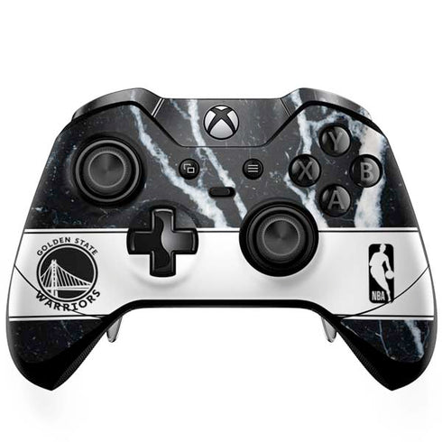 NBA Golden State Warriors Marble Xbox One Elite Controller Skin