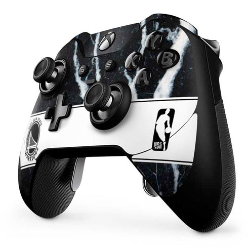 NBA Golden State Warriors Marble Xbox One Elite Controller Skin