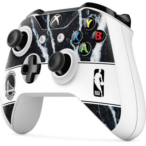 NBA Golden State Warriors Marble Xbox One S Controller Skin