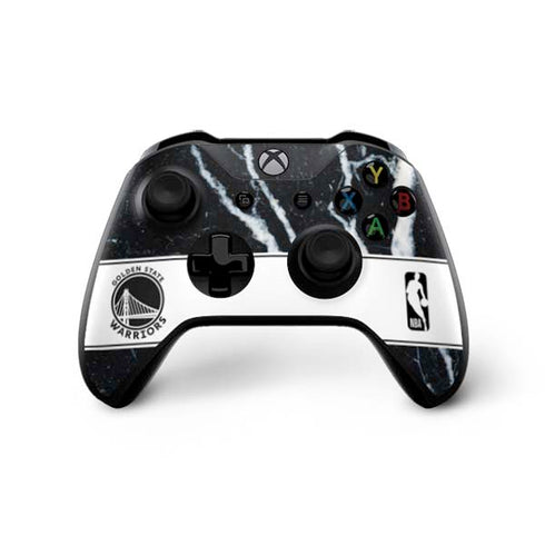 NBA Golden State Warriors Marble Xbox One X Controller Skin