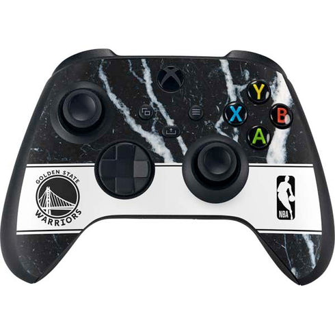NBA Golden State Warriors Marble Xbox Series X Controller Skin