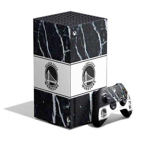 NBA Golden State Warriors Marble XBox Series X Digital Edition Bundle Skin