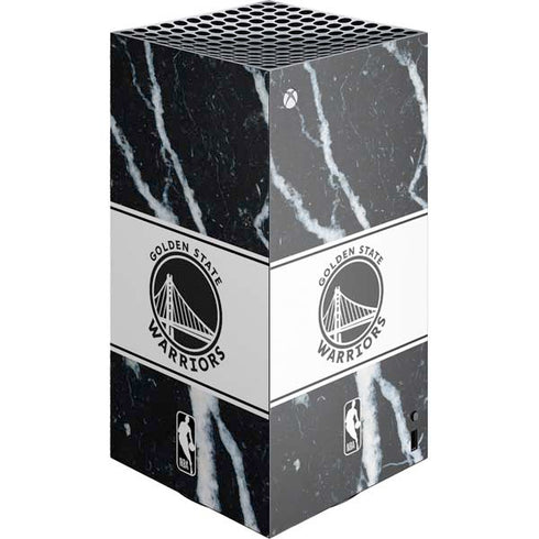 NBA Golden State Warriors Marble XBox Series X Digital Edition Console Skin