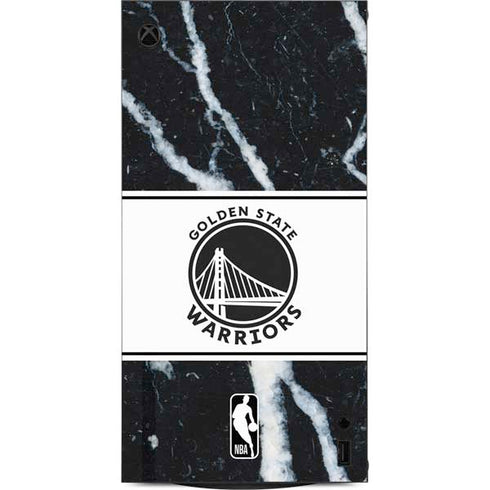 NBA Golden State Warriors Marble XBox Series X Digital Edition Console Skin