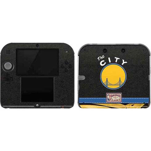NBA Golden State Warriors Retro Palms Nintendo 2DS Skin