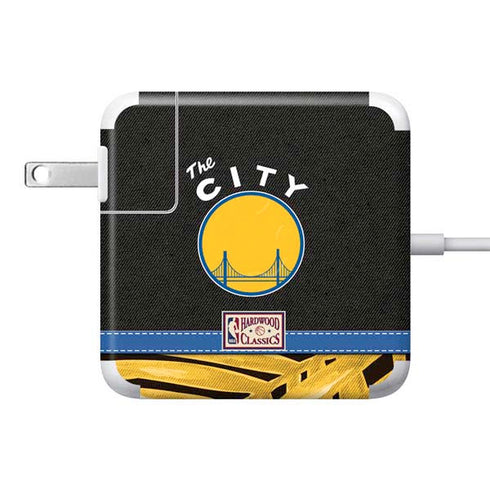NBA Golden State Warriors Retro Palms 85W Power Adapter (15 and 17 inch MacBook Pro Charger) Skin