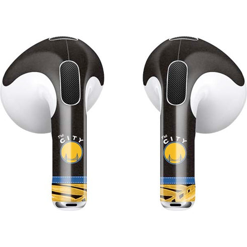 NBA Golden State Warriors Retro Palms Apple AirPods (3rd Gen 2021) Skin