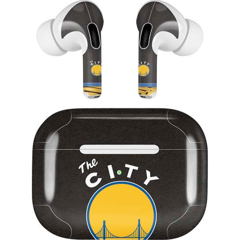 NBA Golden State Warriors Retro Palms Apple AirPods Pro Skin