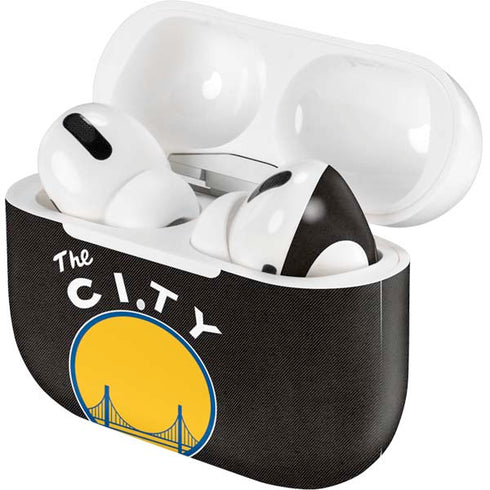 NBA Golden State Warriors Retro Palms Apple AirPods Pro Skin