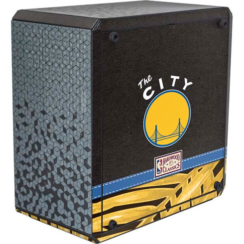 NBA Golden State Warriors Retro Palms Cooler Master MasterBox Q300L Mini Tower Skin