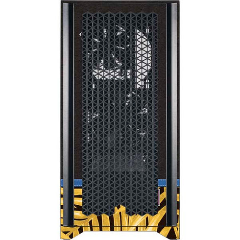 NBA Golden State Warriors Retro Palms Corsair 4000D Tempered Glass Mid-Tower ATX Case Skin