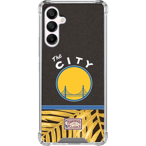 NBA Golden State Warriors Retro Palms Galaxy A16 5G Clear Case