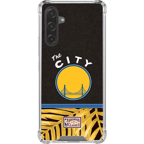 NBA Golden State Warriors Retro Palms Galaxy A17 Clear Case