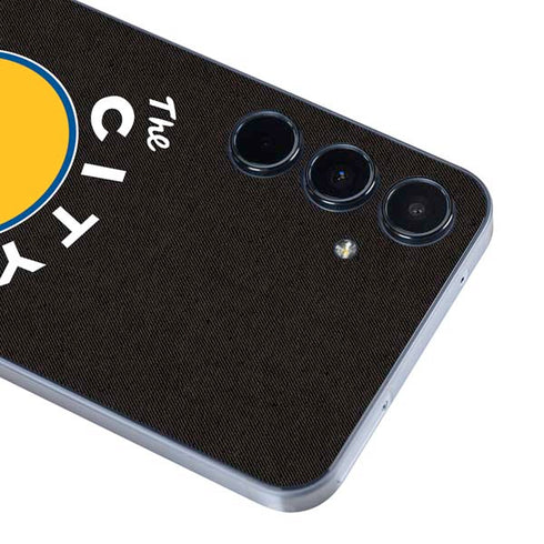 NBA Golden State Warriors Retro Palms Galaxy A35 5G Skin