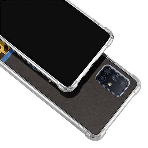 NBA Golden State Warriors Retro Palms Galaxy A51 5G Clear Case