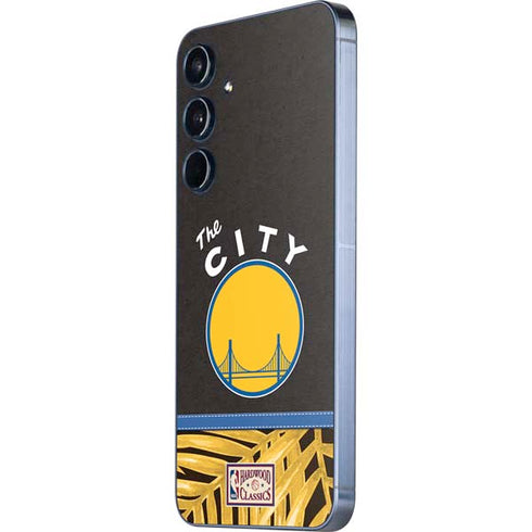 NBA Golden State Warriors Retro Palms Galaxy A55 5G Skin