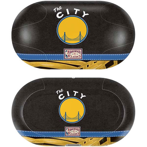 NBA Golden State Warriors Retro Palms Galaxy Buds Plus Skin