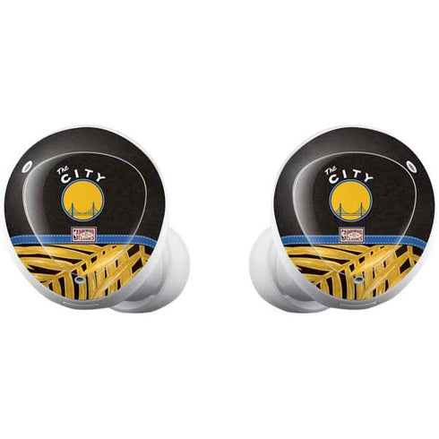 NBA Golden State Warriors Retro Palms Galaxy Buds Plus Skin