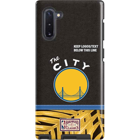 NBA Golden State Warriors Retro Palms Galaxy Cases