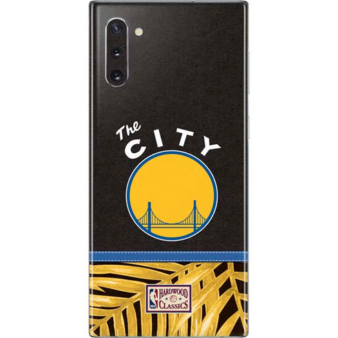 NBA Golden State Warriors Retro Palms Galaxy Note 10 Skin